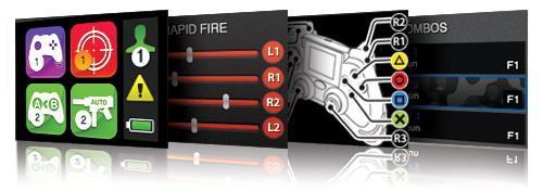 Wild Fire EVO PS3 Customizer képernyő