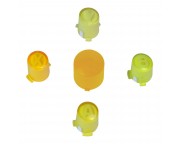 ABXY with Guide Button Set for Xbox 360 Controller Yellow