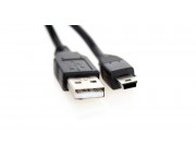 1.5 Meter USB Charging Cable Black for PlayStation 3 PS3