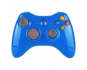 Xbox 360 vezeték nélküli gamepad burkolat [lakkszerű; kék]