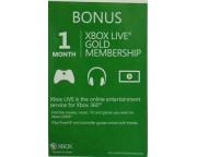 1 hónapos XBOX Live Gold előfizetés ajándék játékokkal