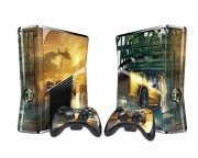 XBOX 360 Slim Need for Speed - Hot Pursuit Vinyl Skin [Pacers Skin, BOX1015-162]