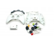 Xbox 360 vezeték nélküli gamepad burkolat gombokkal [fehér]