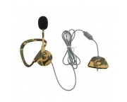 Earphone Earhook with Microphone for Xbox 360 - Camouflage Green without Packing