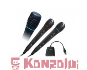 Vezetékes karaoke mikrofon Xbox 360/PS2/PS3/Wii konzolokhoz és PC-hez
