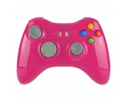 Xbox 360 vezeték nélküli gamepad burkolat [lakkszerű; pink]