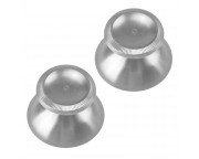 Aluminum Alloy Analog Thumbstick for XBox 360 Controller Silver