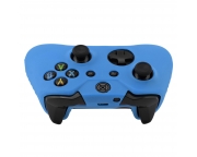 3 In 1 Anti-Skidding Silicone Case for Xbox One Joypad [blue]
