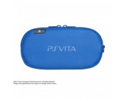 Travel Pouch Case Soft Bag for Sony PlayStation PS Vita [Blue]