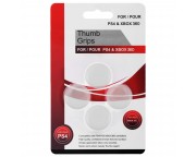 Analog Thumb Cap set for Xbox 360 and Dualshock 3/4 Controller [TPU, Clear]