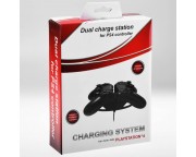 Dual controller charger station for PS4 dualshock 4
