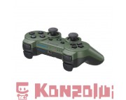 Dual Shock 3 gamepad PS3-hoz dzsungel-zöld színben