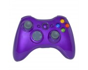 Replacement wireless controller shell with screwdriver for Xbox 360 [violet]