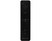 Wii Remote Motion Plus vezeték nélküli mozgásérzékelős kontroller Nintendo Wii és Wii U konzolokhoz [Fekete]