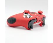 Szilikon védőhuzat Xbox One kontrollerhez [piros fekete]