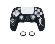 Protective Silicone Cover With Thumb Caps For PS5 [Football White]