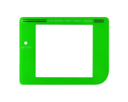 Kijelzővédő műanyag plexi Nintendo Game Boy konzolhoz - zöld