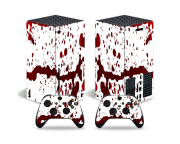 Mintás skin matrica Xbox Series X konzolokhoz - Blood