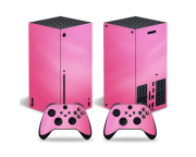 Mintás skin matrica Xbox Series X konzolokhoz - Rózsaszín színátmenetes