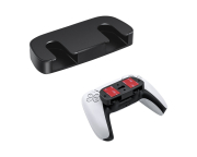 Asztal/polc aljára szerelhető kontroller tartó PS5/PS4 kontrollerekhez [fekete]