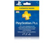 90napos PlayStation Plus tagság előfizetse (HANG) Kártyás kivitel (PSN)