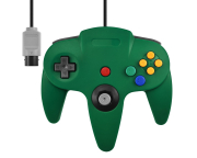 N64 Nintendo 64 konzolhoz kontroller [zöld]