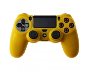 Szilikon védőhuzat Playstation 4 Dualshock 4 irányítókhoz [sárga]