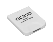GC2SD microSD memória kártya adapter Nintendo Wii és Gamecube konzolhoz