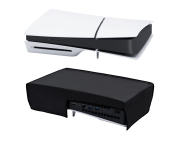Dust Cover for Horizontal PS5 Slim Game Console - Black