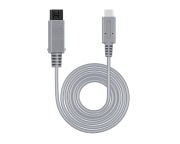 2 Meters Type C Power Charge Cable for Wii (gray)