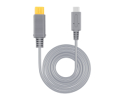2 Meters Type C Power Charge Cable for Wii U (gray)