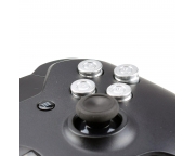 Lőszer mintájú ABXY gomb szett Xbox One kontrollerhez [ezüst, fém]