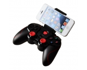Gen Game S5 vezeték nélküli Bluetooth kontroller telefon tartóval [fekete]