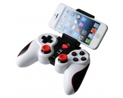 Gen Game S5 vezeték nélküli Bluetooth kontroller telefon tartóval [fehér]
