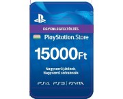 15000Ft-os Feltöltő kártya PlayStation Network szolgáltatáshoz Kártyás kivitel (PSN)