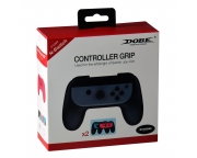DOBE Left and Right Controller Grip for Nintendo Switch Joy-Con Controller [Black]