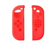 Szilikon védőhuzat Nintendo Switch Joy-Con kontrollerhez [piros]