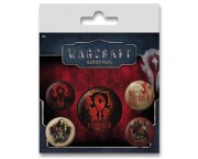 World of Warcraft kitűzőcsomag (5 db) (MULTI)