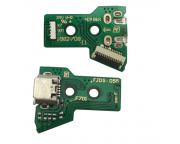 DualShock 4 kontroller USB töltő PCB [JDS-055, JDS-050]